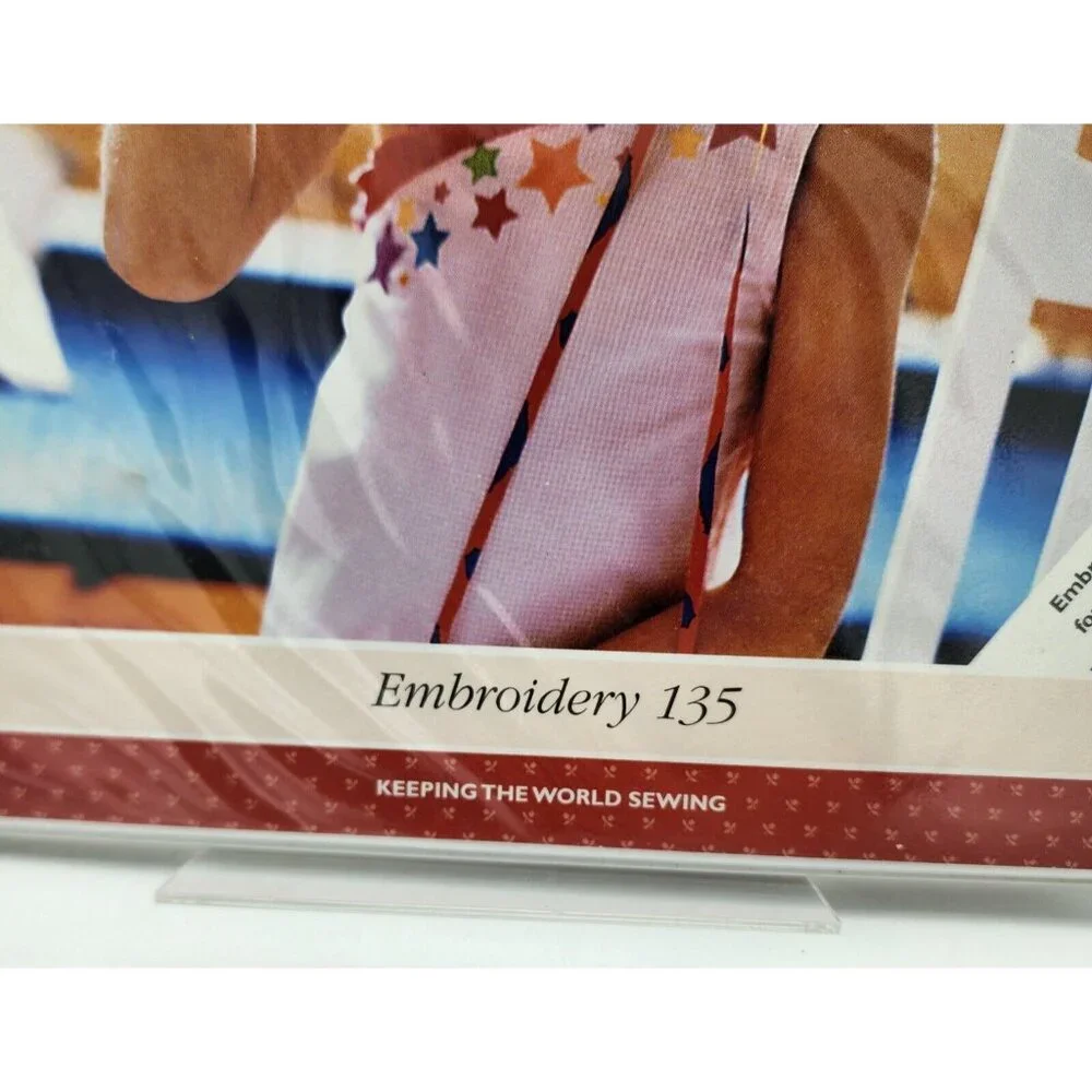 Mega Party Borders‎ Embroidery Designs Disk 135 for  Husqvarna Viking Designer 1
